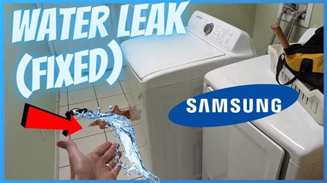 samsung front load washer leaking from bottom of door|Samsung Washer Leaking from Bottom: Here are 6。